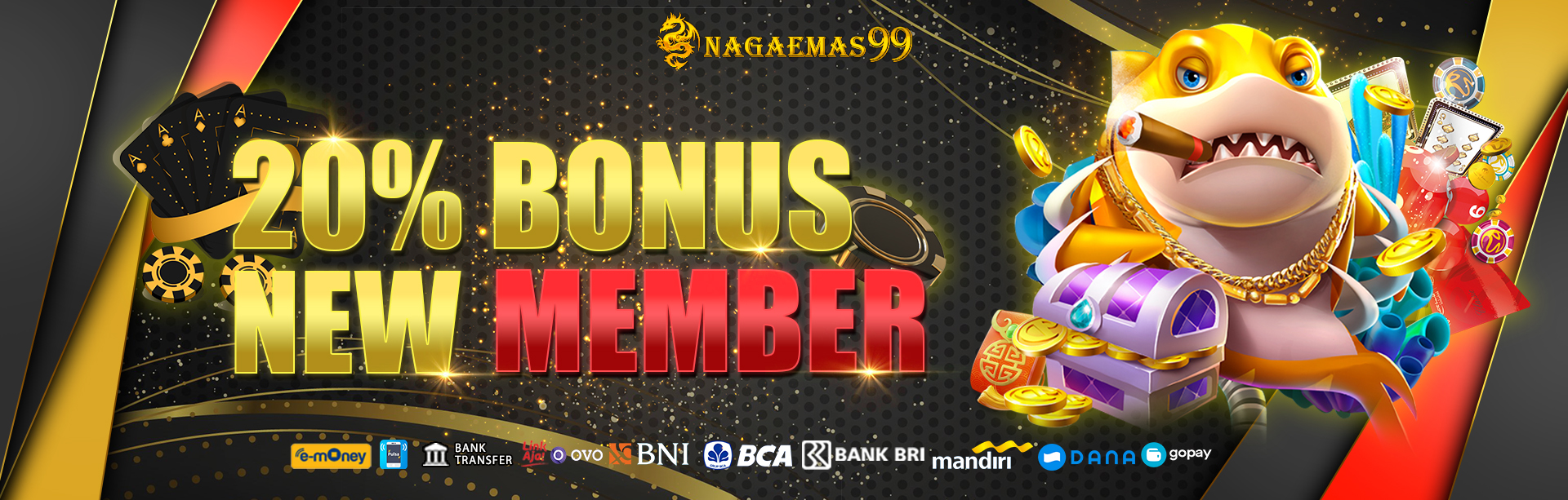 BONUS NEW MEMBER 20%