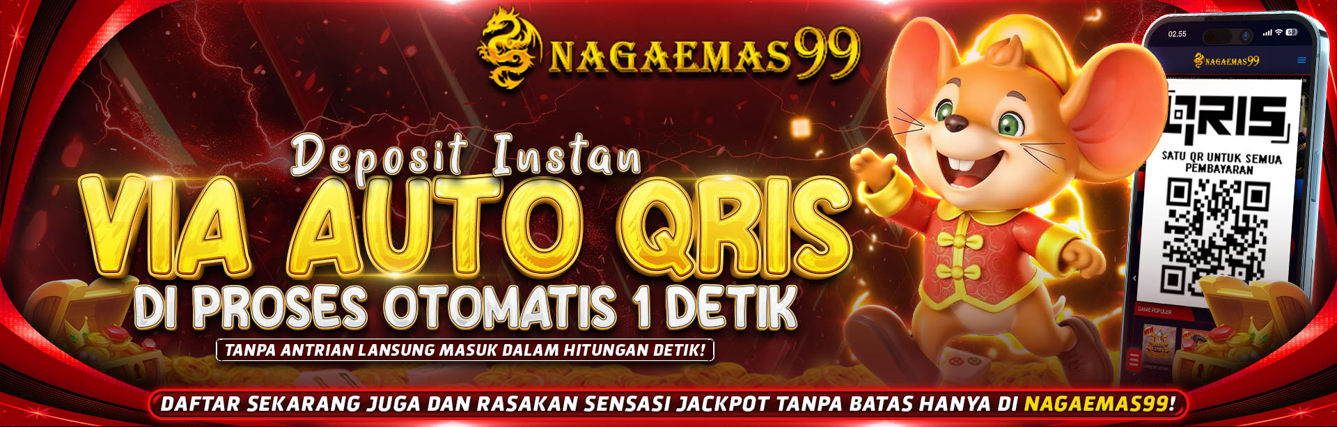 DEPOSIT INSTAN E-MONEY VIA QRIS