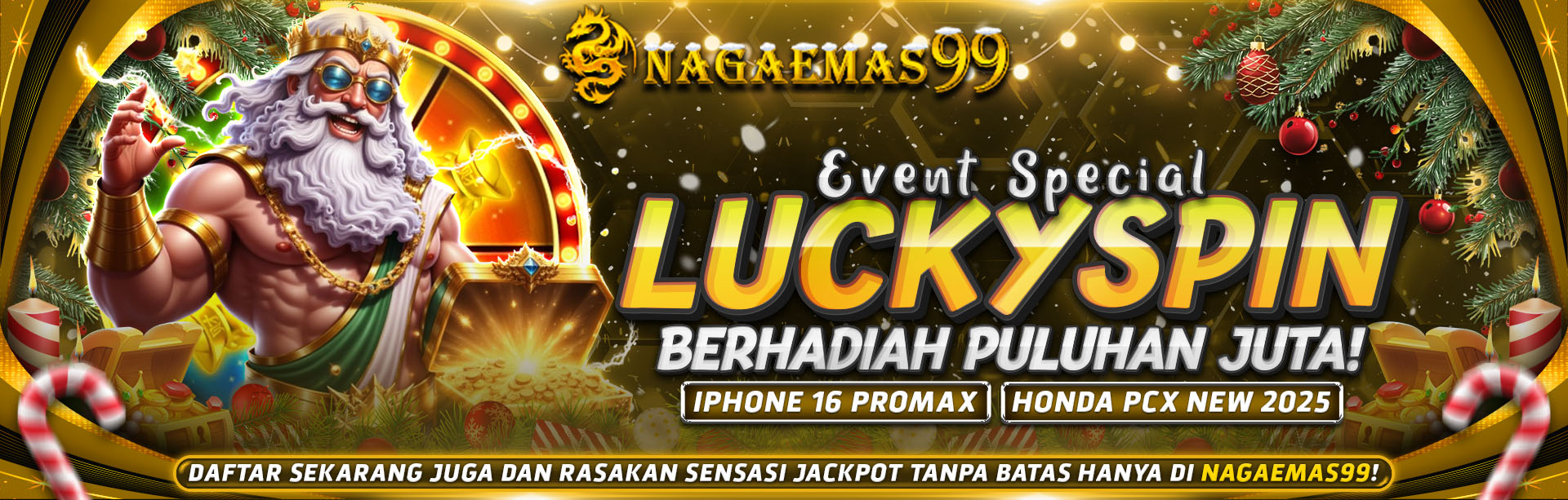 EVENT LUCKYSPIN HADIAH PULUHAN JUTA
