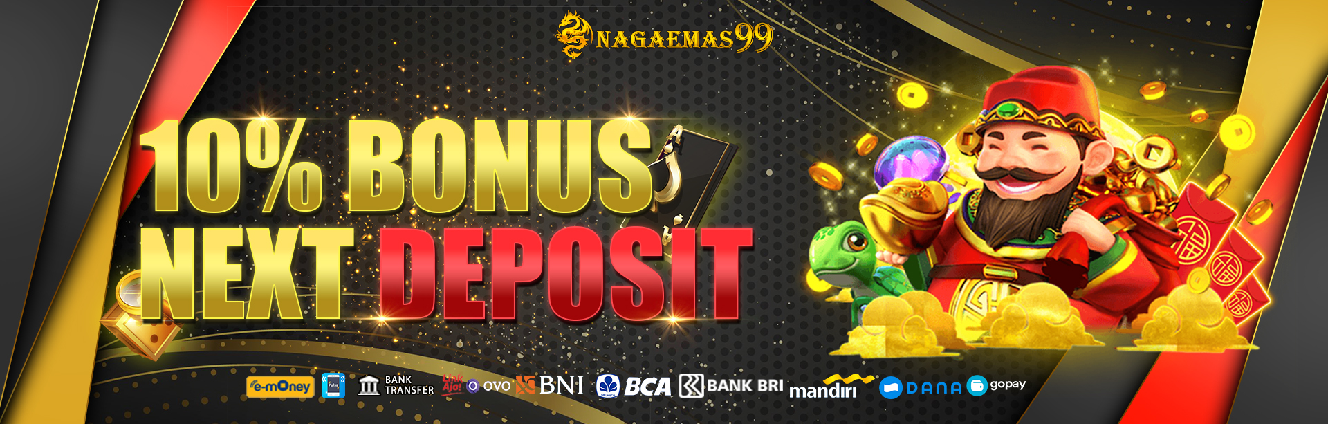 Bonus Next Deposit 10%